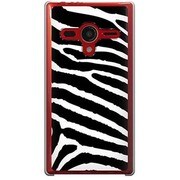 203SH-YCM2P0075-78 [SoftBank 203SH AQUOS PHONE Xx用 カバー ゼブラ柄ビッグホワイト]