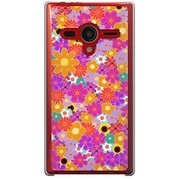 203SH-YCM2P0077-78 [SoftBank 203SH AQUOS PHONE Xx用 カバー ブリリアントフラワー]