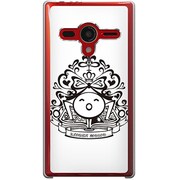 203SH-YCM2P0084-78 [SoftBank 203SH AQUOS PHONE Xx用 カバー エンブレムホモォ]