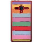 203SH-YCM2P0089-78 [SoftBank 203SH AQUOS PHONE Xx用 カバー ドローザレインボー]