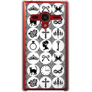 203SH-YCM2P0119-78 [SoftBank 203SH AQUOS PHONE Xx用 カバー アラカルトホワイト]