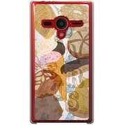 203SH-YCM2P0141-78 [SoftBank 203SH AQUOS PHONE Xx用 カバー ハッピーブレット]