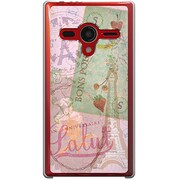203SH-YCM2P0142-78 [SoftBank 203SH AQUOS PHONE Xx用 カバー パリストラベラー]