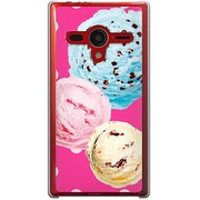 203SH-YCM2P0145-78 [SoftBank 203SH AQUOS PHONE Xx用 カバー アイスクリームPOP]