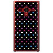 203SH-YCM2P0157-78 [SoftBank 203SH AQUOS PHONE Xx用 カバー レインボーハート50S]