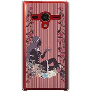 203SH-YCM2P0171-78 [SoftBank 203SH AQUOS PHONE Xx用 カバー ワンダーガール]