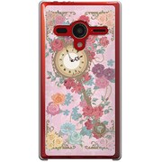 203SH-YCM2P0189-78 [SoftBank 203SH AQUOS PHONE Xx用 カバー ローズダイアル]