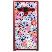 203SH-YCM2P0237-78 [SoftBank 203SH AQUOS PHONE Xx用 カバー フローラルアイランド]