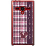 203SH-YCM2P0256-78 [SoftBank 203SH AQUOS PHONE Xx用 カバー チェック柄コレクションリス]
