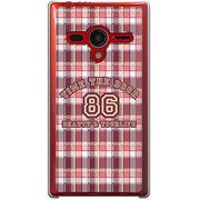 203SH-YCM2P0286-78 [SoftBank 203SH AQUOS PHONE Xx用 カバー チェック柄コレクションNo.86ボーイ]