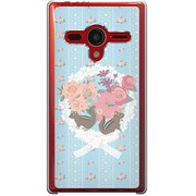 203SH-YCM2P0295-78 [SoftBank 203SH AQUOS PHONE Xx用 カバー ロマンティックプリティ]