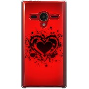 203SH-YCM2P0304-78 [SoftBank 203SH AQUOS PHONE Xx用 カバー ハートアタック]