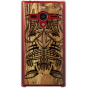 203SH-YCM2P0337-78 [SoftBank 203SH AQUOS PHONE Xx用 カバー Hawaiitiki]