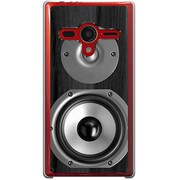 203SH-YCM2P0343-78 [SoftBank 203SH AQUOS PHONE Xx用 カバー ブラックスピーカー]
