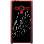 203SH-YCM2P0362-78 [SoftBank 203SH AQUOS PHONE Xx用 カバー FireLine]