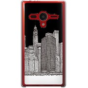 SoftBank 203SH AQUOS PHONE Xx用 カバー NewYorkSmokeA 203SH-YCM2P0366-78