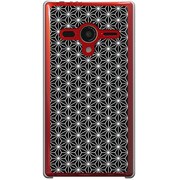 203SH-YCM2P0384-78 [SoftBank 203SH AQUOS PHONE Xx用 カバー 和柄麻の葉柄]