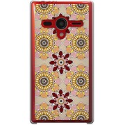 203SH-YCM2P0406-78 [SoftBank 203SH AQUOS PHONE Xx用 カバー インディアジャガード]