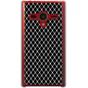 203SH-YCM2P0407-78 [SoftBank 203SH AQUOS PHONE Xx用 カバー ダイヤ柄タイツパターン]
