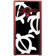 203SH-YCM2P0420-78 [SoftBank 203SH AQUOS PHONE Xx用 カバー モダンホヌモノクロデザイン]