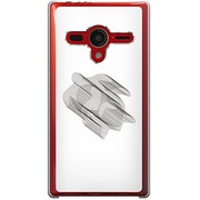 203SH-YCM2P0431-78 [SoftBank 203SH AQUOS PHONE Xx用 カバー ホヌグラフィックス]