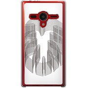 203SH-YCM2P0432-78 [SoftBank 203SH AQUOS PHONE Xx用 カバー モンステラグラフィックスL]