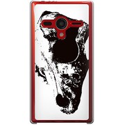 203SH-YCM2P0439-78 [SoftBank 203SH AQUOS PHONE Xx用 カバー デザートフーセルモノクロ]
