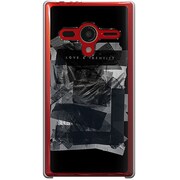 203SH-YCM2P0449-78 [SoftBank 203SH AQUOS PHONE Xx用 カバー BlackTapeGraphics]