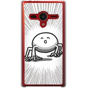 203SH-YCM2P0451-78 [SoftBank 203SH AQUOS PHONE Xx用 カバー ホモォ！ホモォ！ホモォ！]