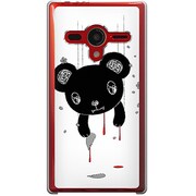 203SH-YCM2P0475-78 [SoftBank 203SH AQUOS PHONE Xx用 カバー メロイックベアサイコパス-A]