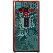 203SH-YCM2P0503-78 [SoftBank 203SH AQUOS PHONE Xx用 カバー  ショボーンon基盤]