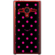 203SH-YCM2P0504-78 [SoftBank 203SH AQUOS PHONE Xx用 カバー  ショボーンドット]