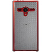 203SH-YCM2P0508-78 [SoftBank 203SH AQUOS PHONE Xx用 カバー  ショボーンonアルミプレート]