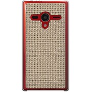 203SH-YCM2P0515-78 [SoftBank 203SH AQUOS PHONE Xx用 カバー  麻布パターンA]