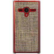 203SH-YCM2P0517-78 [SoftBank 203SH AQUOS PHONE Xx用 カバー  麻布パターンC]