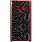 203SH-YCM2P0528-78 [SoftBank 203SH AQUOS PHONE Xx用 カバー  インドネシアエイ革ミックス]