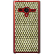 203SH-YCM2P0533-78 [SoftBank 203SH AQUOS PHONE Xx用 カバー  網籠パターンB]