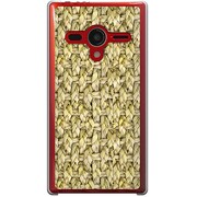 203SH-YCM2P0535-78 [SoftBank 203SH AQUOS PHONE Xx用 カバー  網籠パターンD]