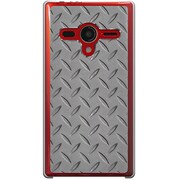 203SH-YCM2P0539-78 [SoftBank 203SH AQUOS PHONE Xx用 カバー  アイアンプレートC]