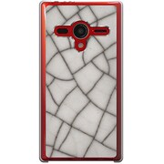 203SH-YCM2P0549-78 [SoftBank 203SH AQUOS PHONE Xx用 カバー  StoneCrackA]