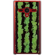 203SH-YCM2P0559-78 [SoftBank 203SH AQUOS PHONE Xx用 カバー  スイカパターン]