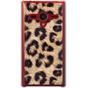 203SH-YCM2P0562-78 [SoftBank 203SH AQUOS PHONE Xx用 カバー  ヒョウ柄ワイルド＆クオリティー]