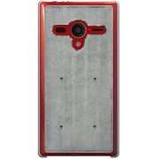 203SH-YCM2P0570-78 [SoftBank 203SH AQUOS PHONE Xx用 カバー  Concrete]