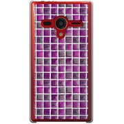 203SH-YCM2P0582-78 [SoftBank 203SH AQUOS PHONE Xx用 カバー  スウェーデンタイルパープル]