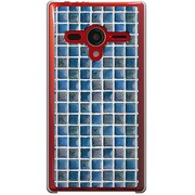 203SH-YCM2P0583-78 [SoftBank 203SH AQUOS PHONE Xx用 カバー  スウェーデンタイルマリン]