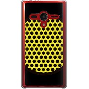 203SH-YCM2P0592-78 [SoftBank 203SH AQUOS PHONE Xx用 カバー  オースティンストロボグラフィック]