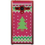 203SH-YCM2P0598-78 [SoftBank 203SH AQUOS PHONE Xx用 カバー  スウェーデンクリスマスグラフィックA]