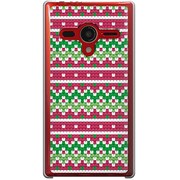 203SH-YCM2P0600-78 [SoftBank 203SH AQUOS PHONE Xx用 カバー  スウェーデンクリスマスグラフィックC]