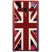 203SH-YCM2P0612-78 [SoftBank 203SH AQUOS PHONE Xx用 カバー  ユニオンジャックコレクションOldGloryカラーズ♯10クラシックレッド]