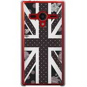 203SH-YCM2P0617-78 [SoftBank 203SH AQUOS PHONE Xx用 カバー  ユニオンジャックコレクションOldGloryカラーズ♯60モノトーンユニオン]